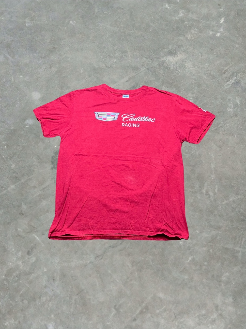 ☀️ Cadillac Racing Pirelli World Challenge V Series Graphic Tee Mens Size L Red